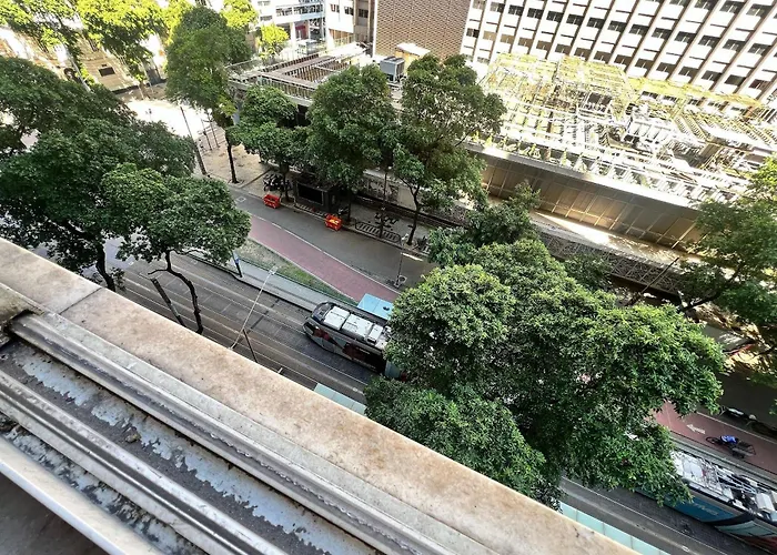 Flat Av Rio Branco Ar Cond Metro Vlt Lapa Rj