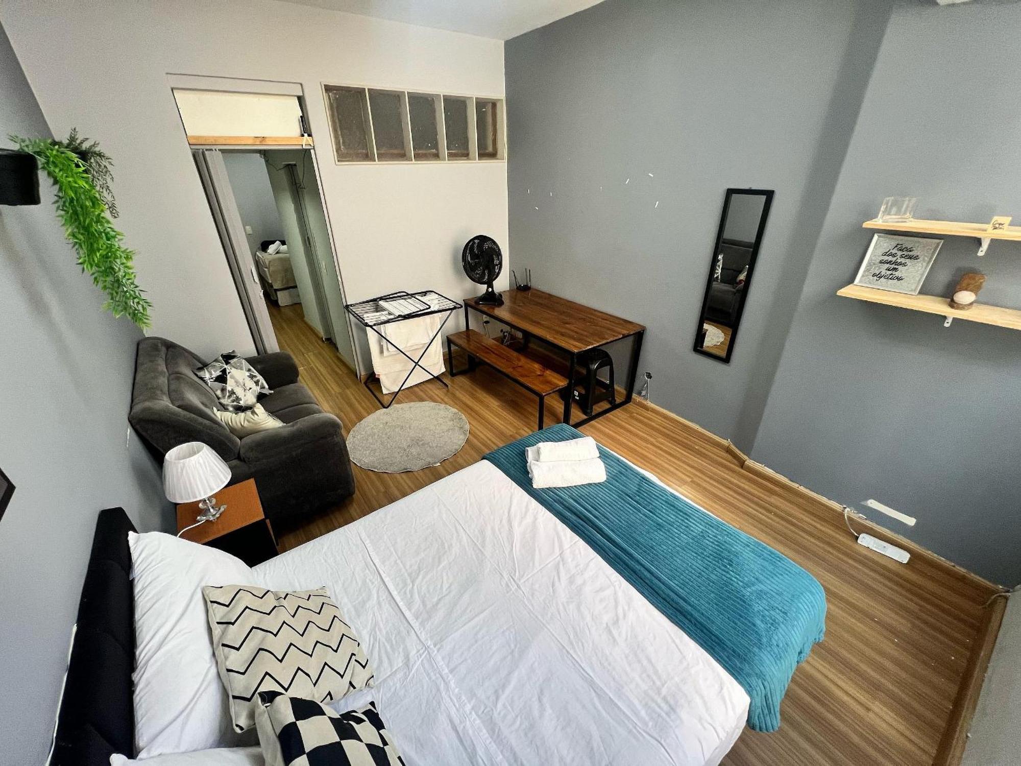 Flat Av Rio Branco Ar Cond Metro Vlt Lapa Rj Apartment Rio de Janeiro